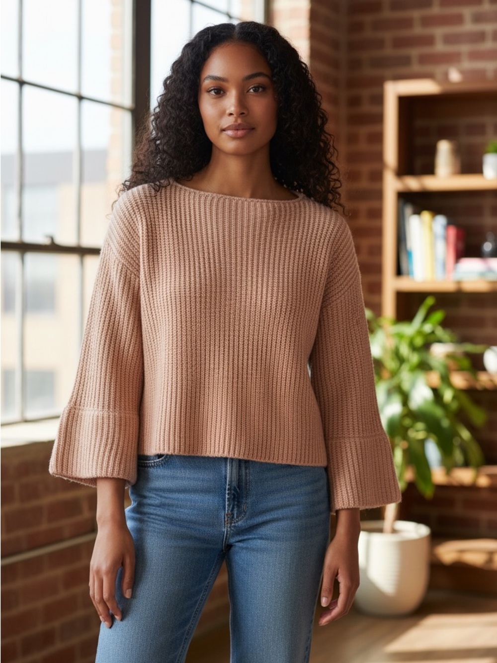 Forever 21 Tan Sweater